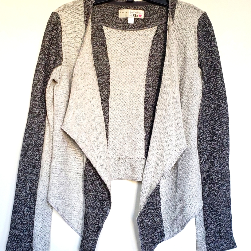 Waterfall cardigan